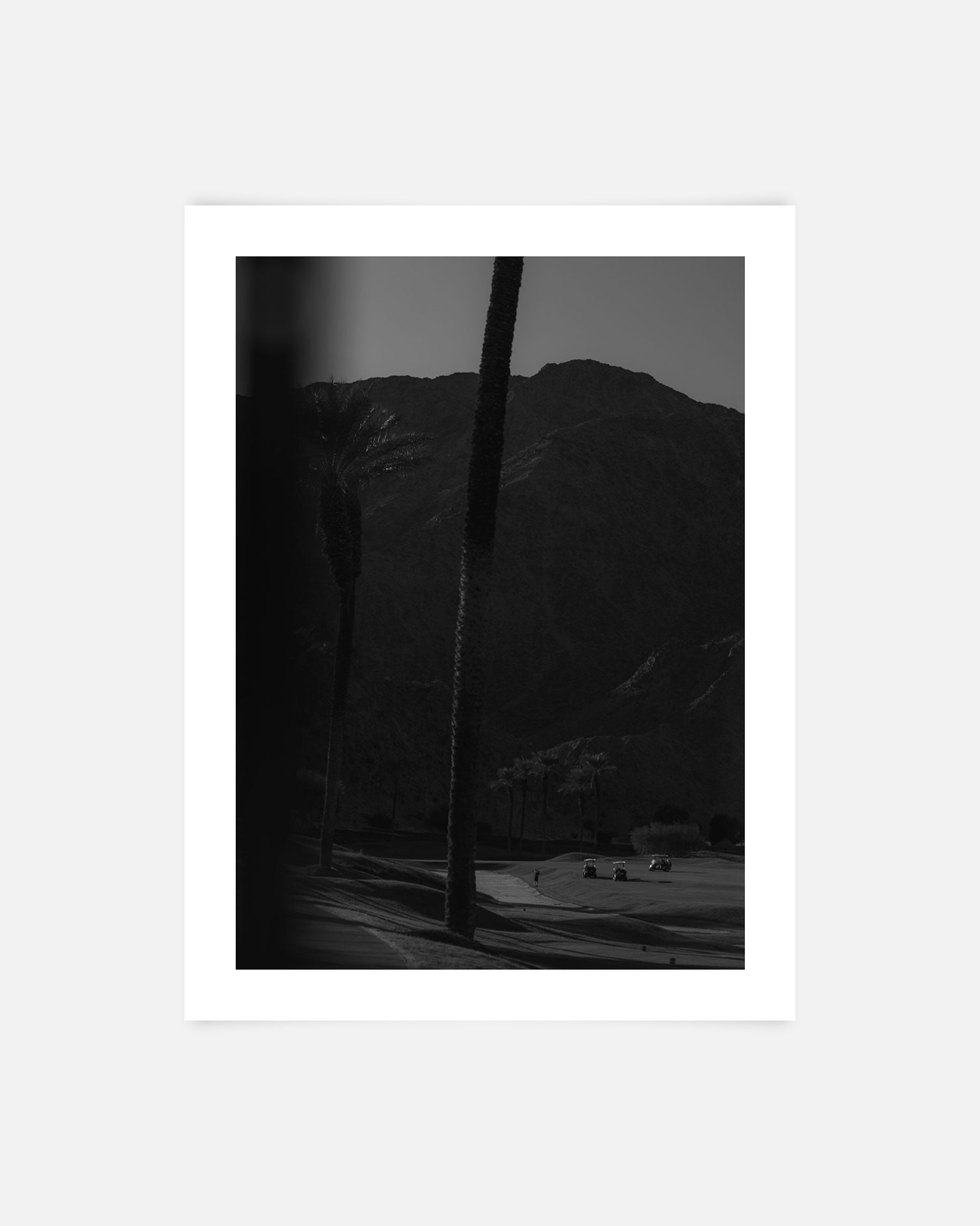 Against the Mountains Edge